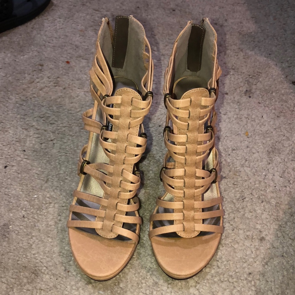 Brand new wedges without tags or box